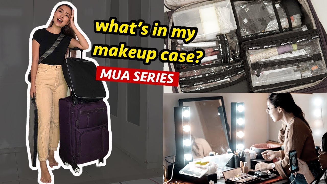 ISI KOPER MAKEUP KERJA AKU ! BONGKAR SEMUA PRODUK 😱 🤑 | GELANGELICCA