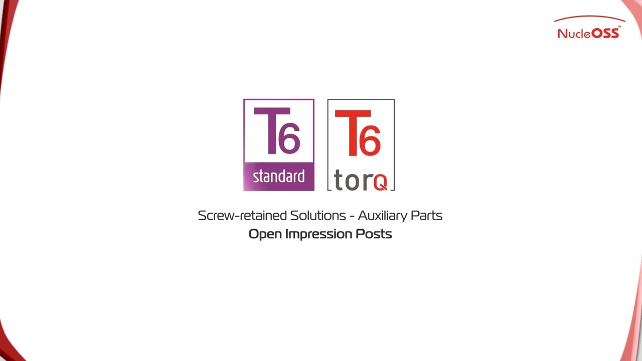 NucleOSS | Screw - retained solutions - auxiliary parts open impression posts