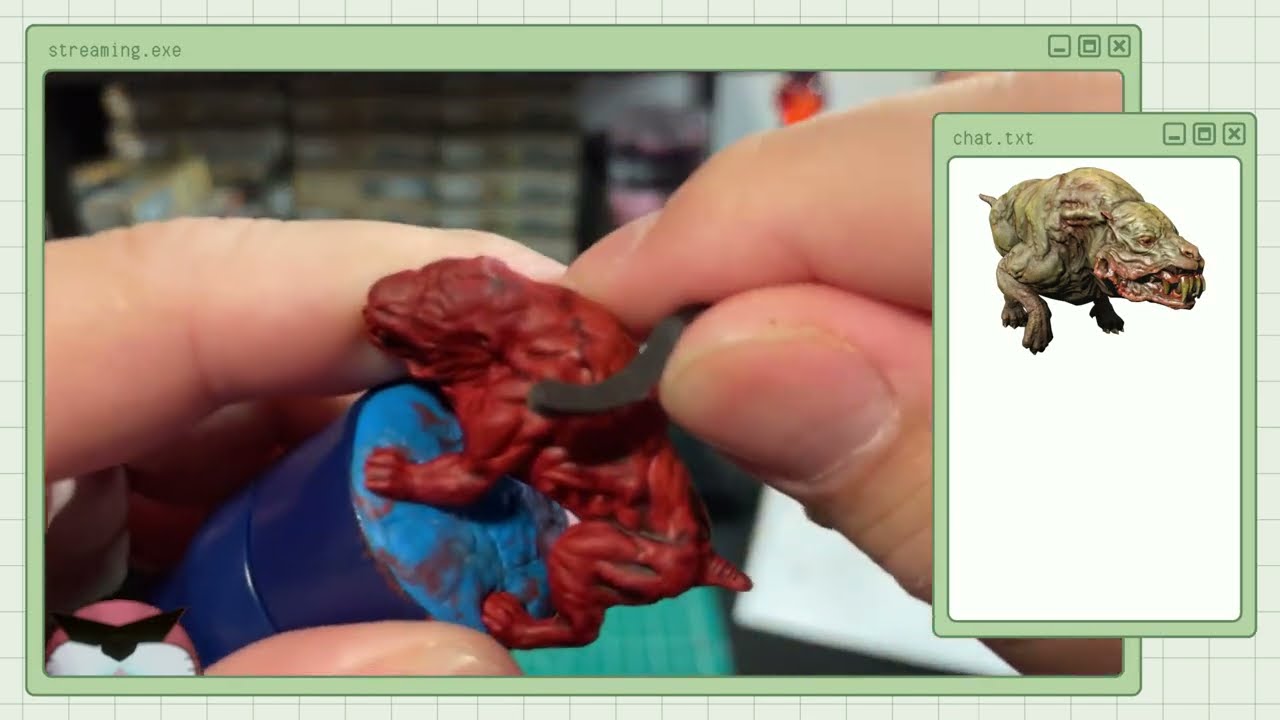 Creative Stream - Mini Painting | Jan 12th Stream