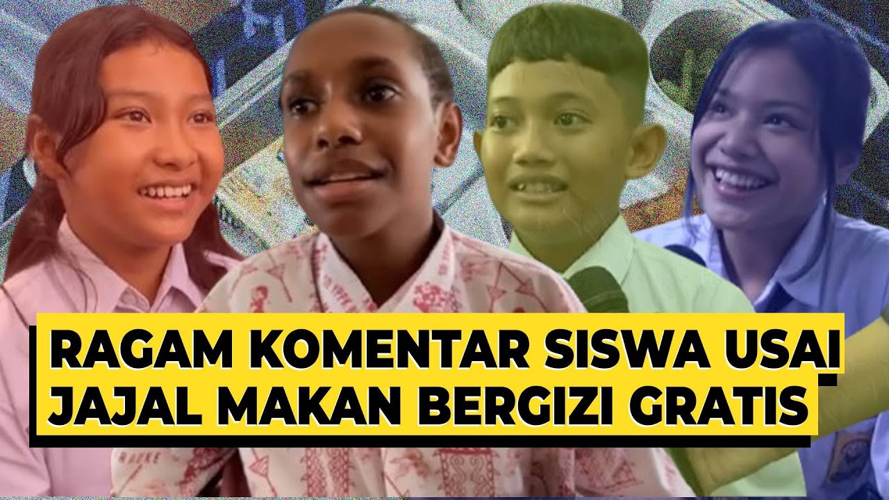 Ragam Komentar Siswa usai Jajal Menu Makan Bergizi Gratis - PARASOT