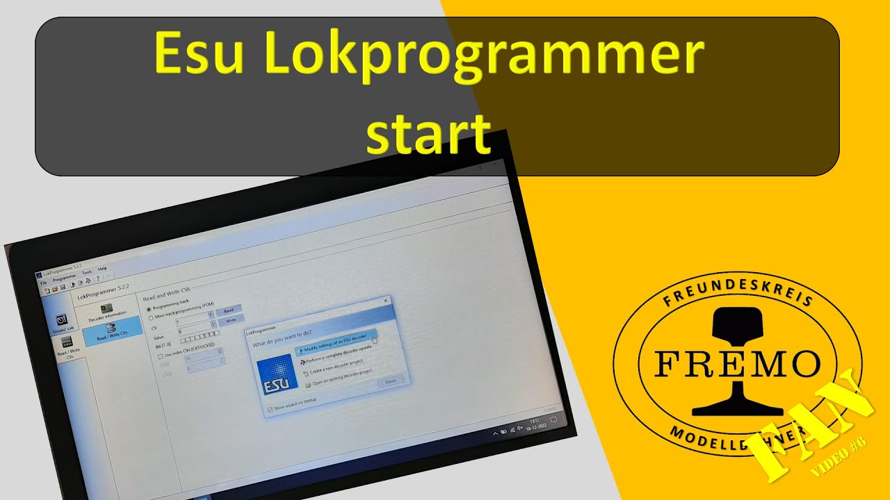 Esu Lokprogrammer Start