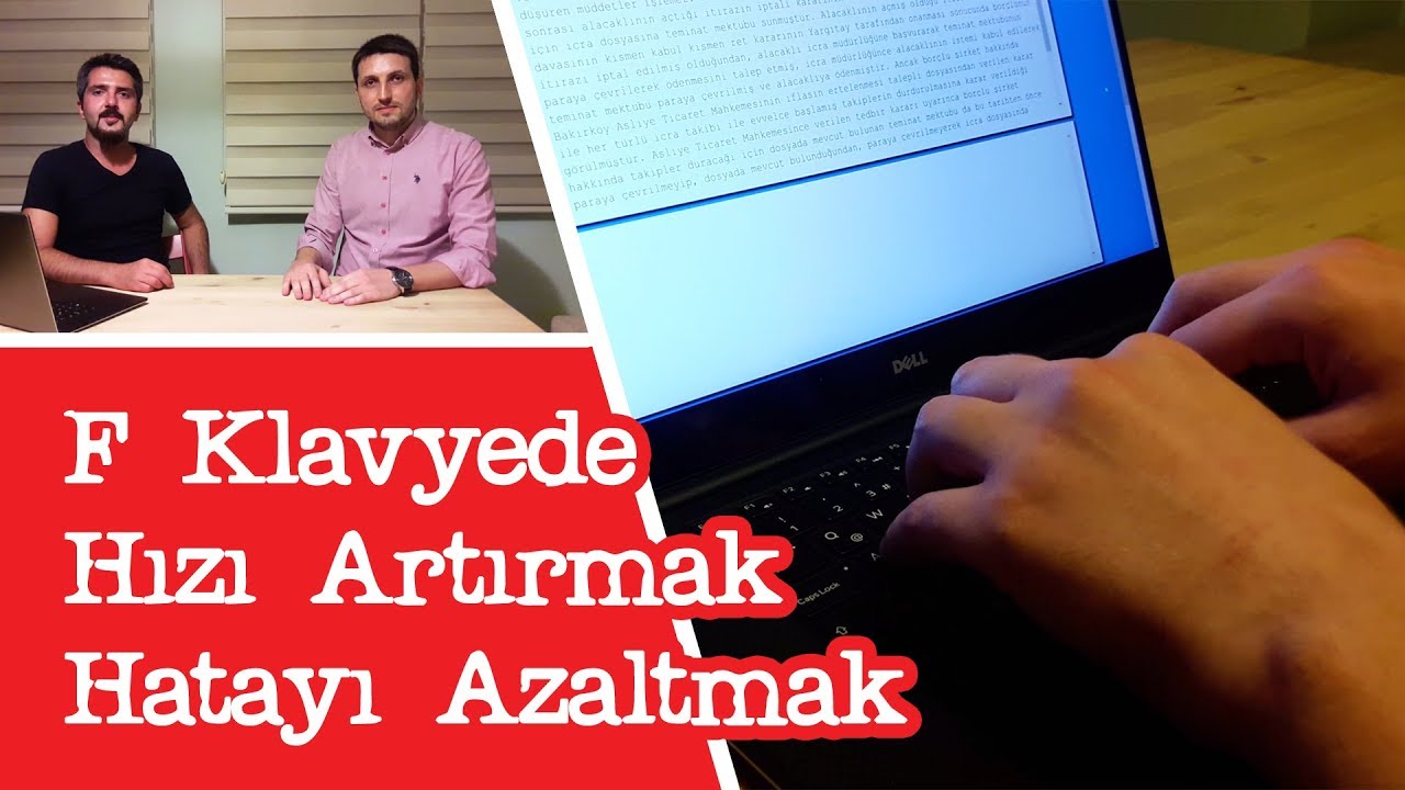 F Klavyede Hızı Artırmak, Hatayı Azaltmak