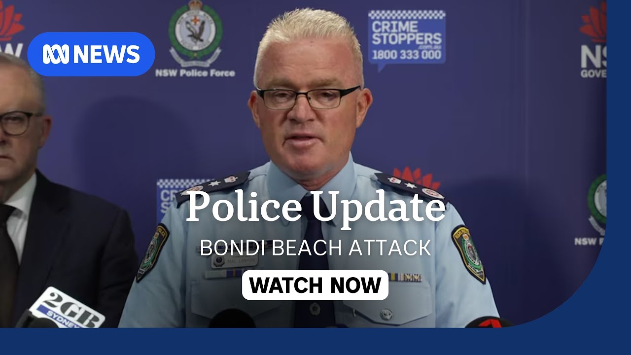 IN FULL: NSW authorities give update on Bondi investigation and Operation Shelter | ABC NEWS
