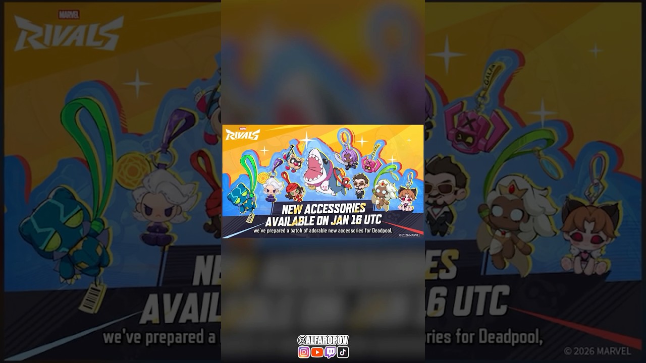 New Accessories: Deadpool, Rogue, Daredevil, & More! | Marvel Rivals Season 6 #marvelrivals