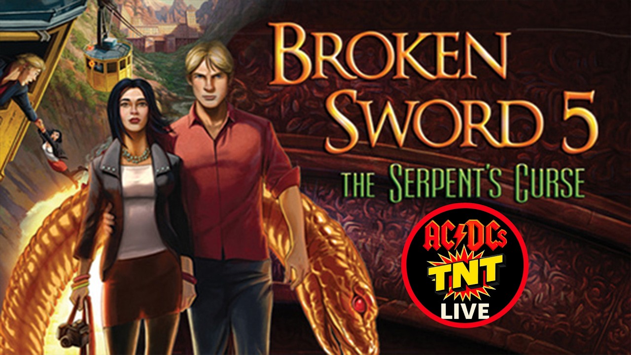 1st Playthrough Ever - Broken Sword 5: The Serpent's Curse Livestream #brokensword #brokensword5