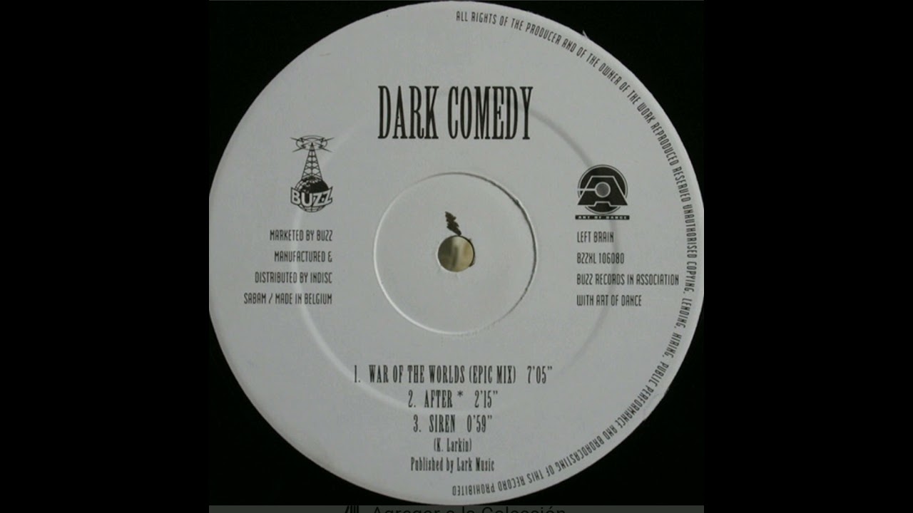DARK COMEDY - War Of The Worlds (Dark Room Mix) - (1992)