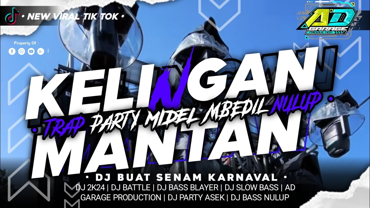 DJ TRAP PARTY‼️MIDEL MBEDIL BRUTAL &bull; KELINGAN MANTAN || COCOK BUAT CEK SOUND SENAM KARNAFAL 2024🔥