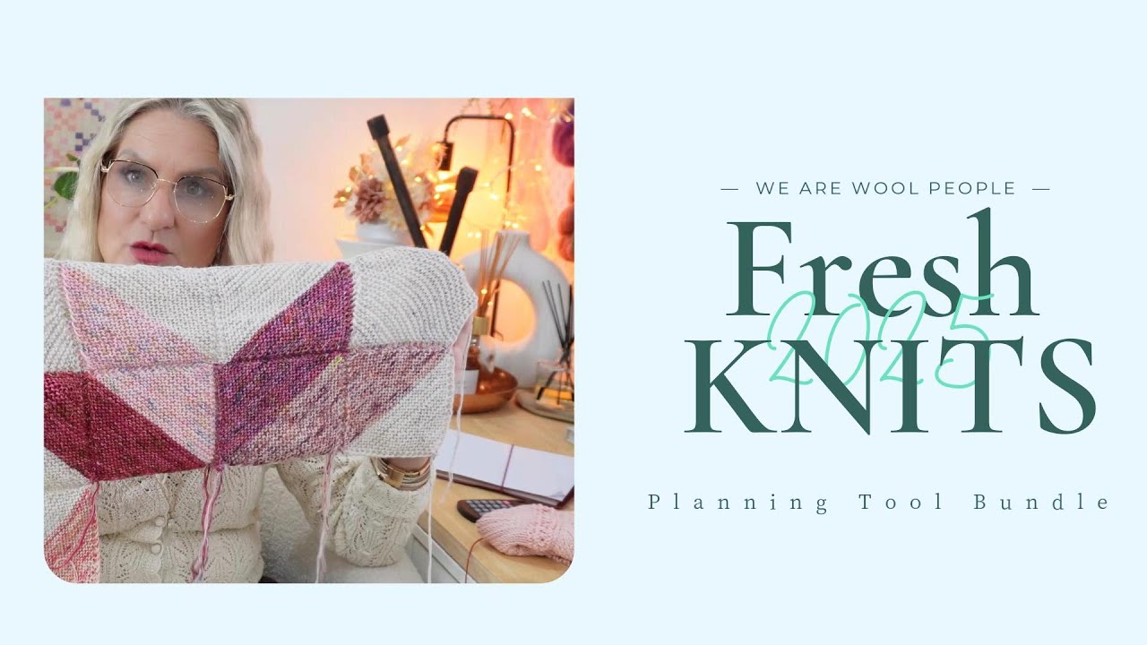 Starting my creative year STRONG with a planning tools bundle and fresh new knits
