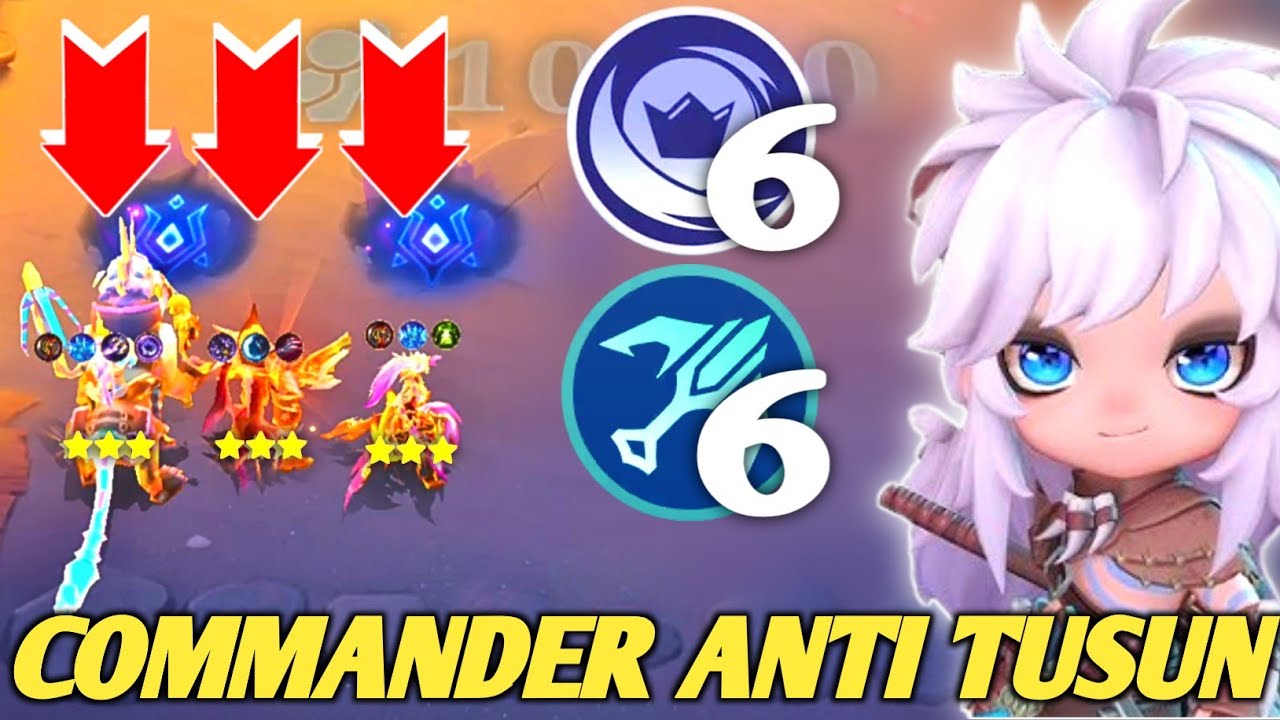 TRIO MARKSMAN + COMMANDER ANTI TUSUN!! 100% AUTO COMEBACK 