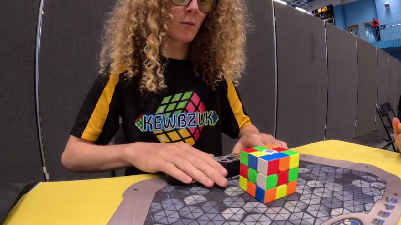 6.67 official 3x3 average (counting 5) 
