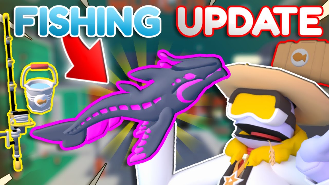 The Yeeps FISHING UPDATE is HERE!🔥 🐟 (Fishing rods, + MORE!)