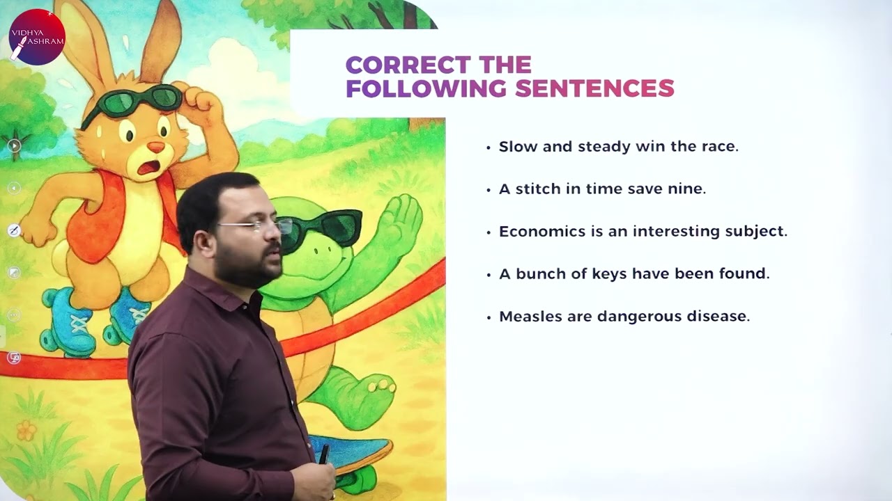 DAY 19 | ENGLISH | I PUC | SUBJECT VERB AGREEMENT, TENSES AND QESTION FORMS | L1