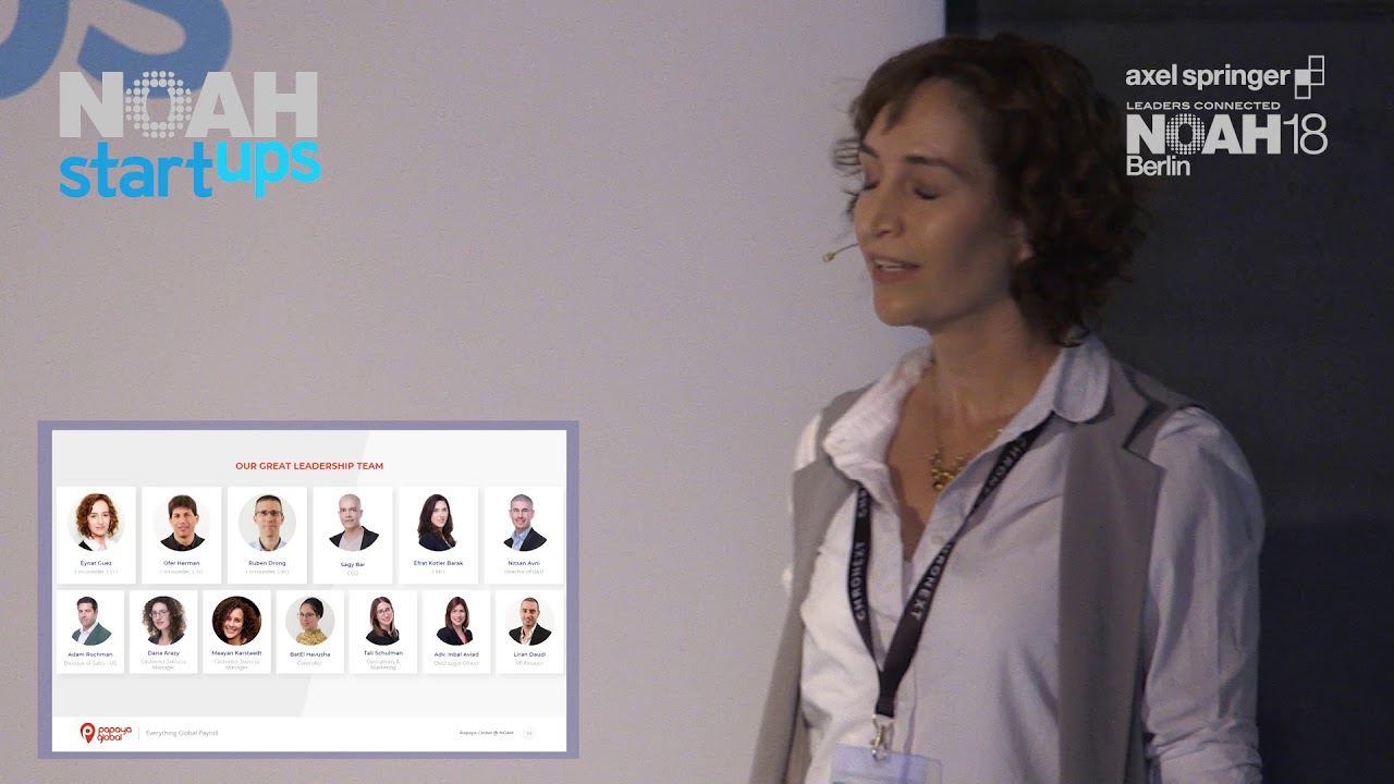 Eynat Guez, Papaya Global - NOAH18 Berlin