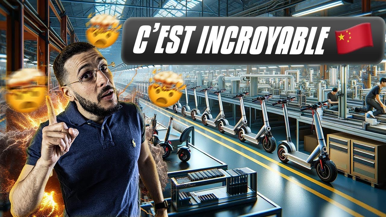 Mon fournisseur de trottinettes électriques m'invite dans son usine en Chine et me dévoile tout !