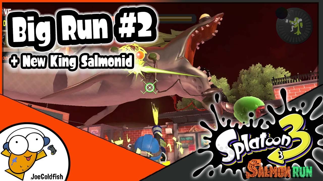 BIG RUN #2 + New King Salmonid (Horrorboros) | Splatoon 3 Salmon Run