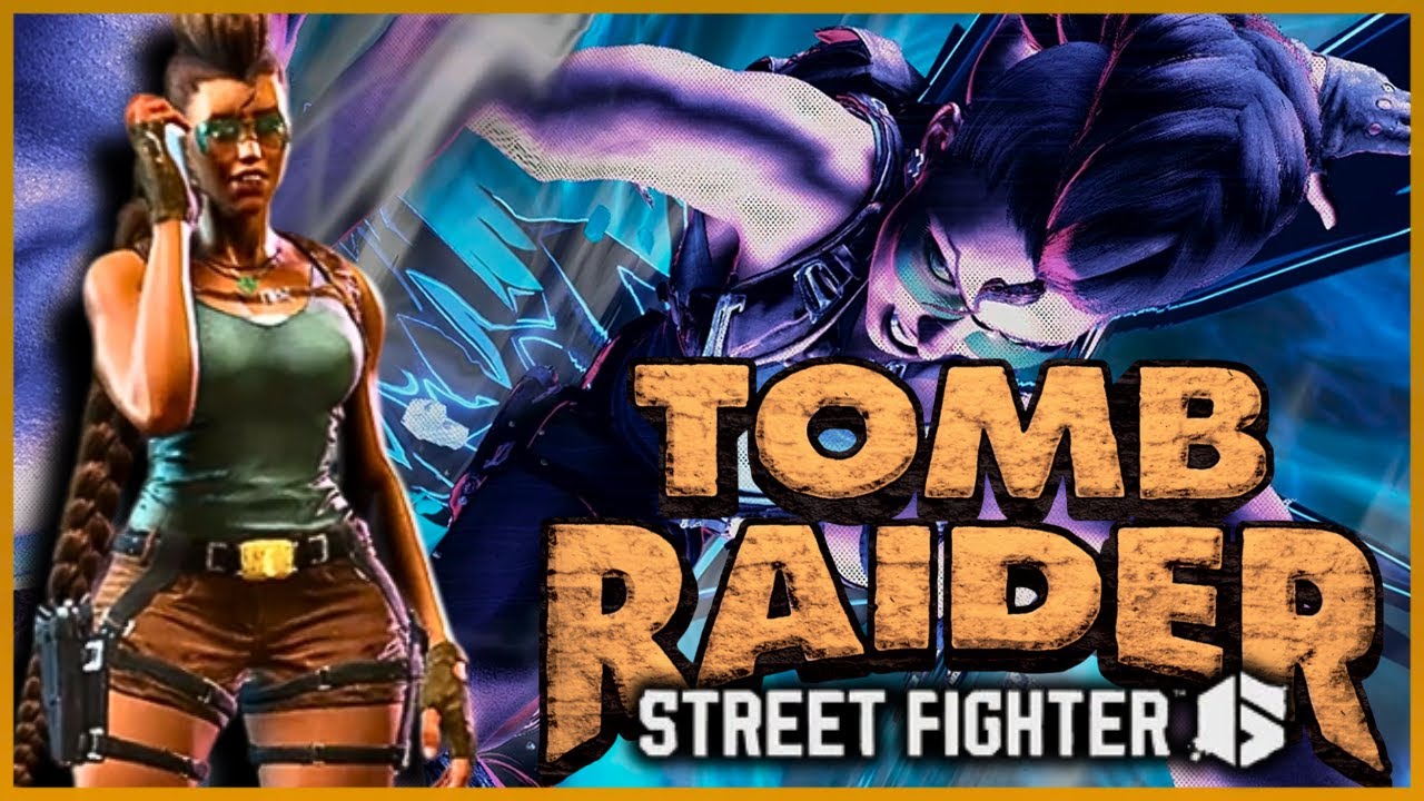 Street Fighter 6 : C Viper as the Tomb Raider