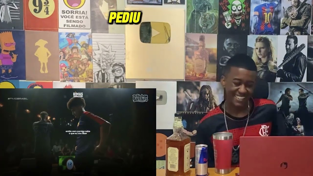 Jhony REACT - MELHORES RIMAS FMS 4 JORNADA
