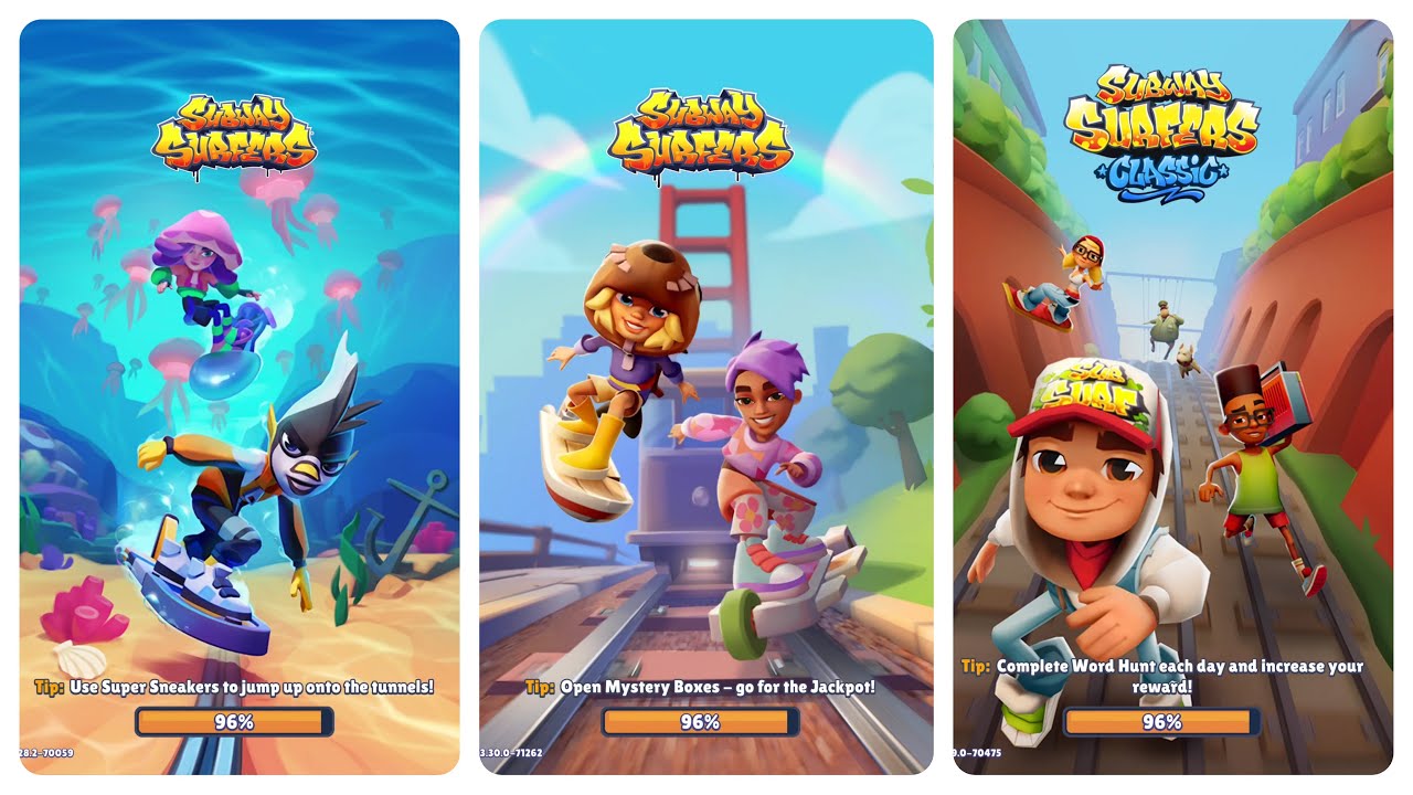 Subway Surfers San Francisco vs Classic vs Underwater 2024