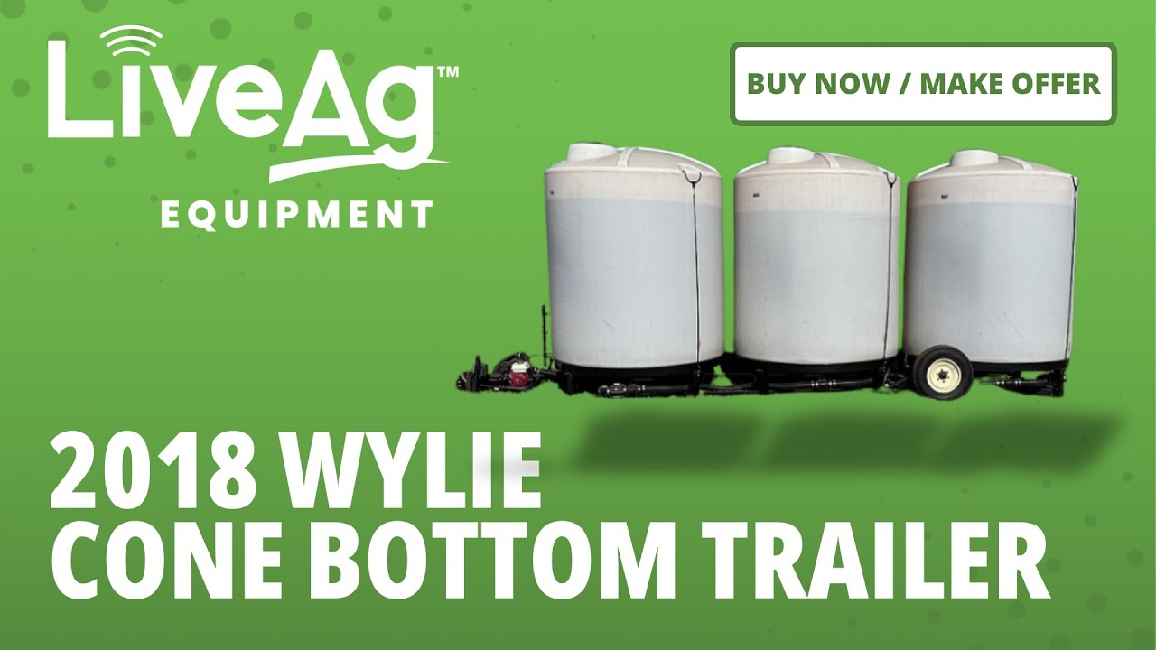 2018 Wylie Cone-Bottom Trailer &ndash; 9000-Gallon Liquid Hauler | Buy Now on LiveAg