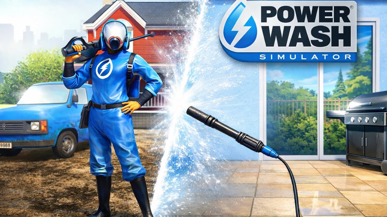 【Power Wash Simulator】気分次第で色々やっちゃう配信 💚