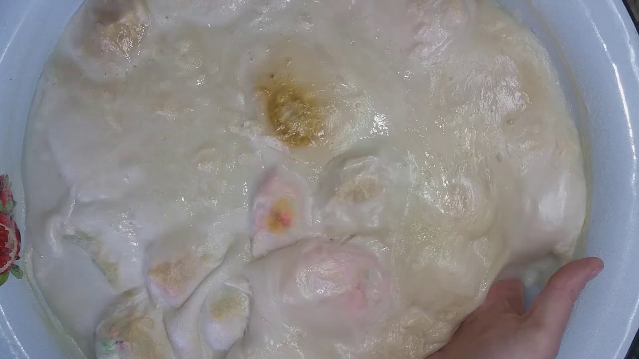 ASMR 30 pieces of soaked soap.miscellaneous.I wash.30 штук размокшего мыла.разного.мылю.