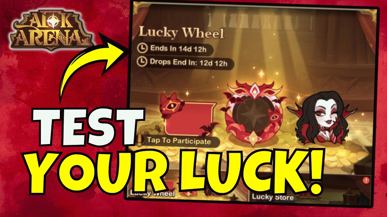 Dracula Brings the Lucky Wheel Event! | AFK Arena