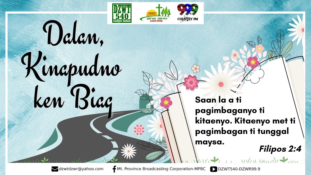 DALAN, KINAPUDNO KEN BIAG - June 11, 2022