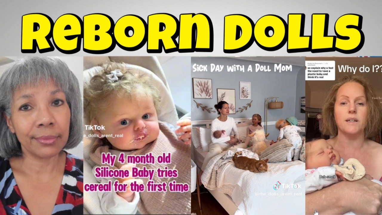 Silicone dolls adult women treat like living children