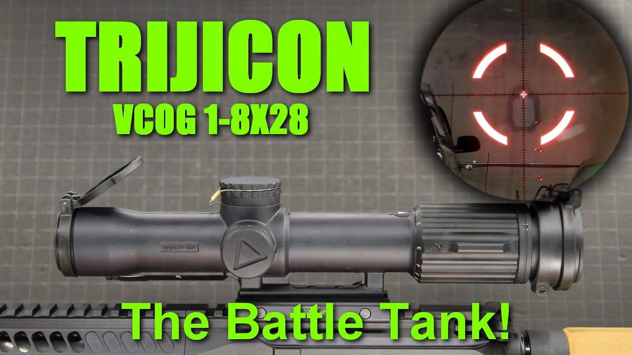 Боевой танк — Trijicon VCOG 1-8 FFP — вид от первого лица (RePew)