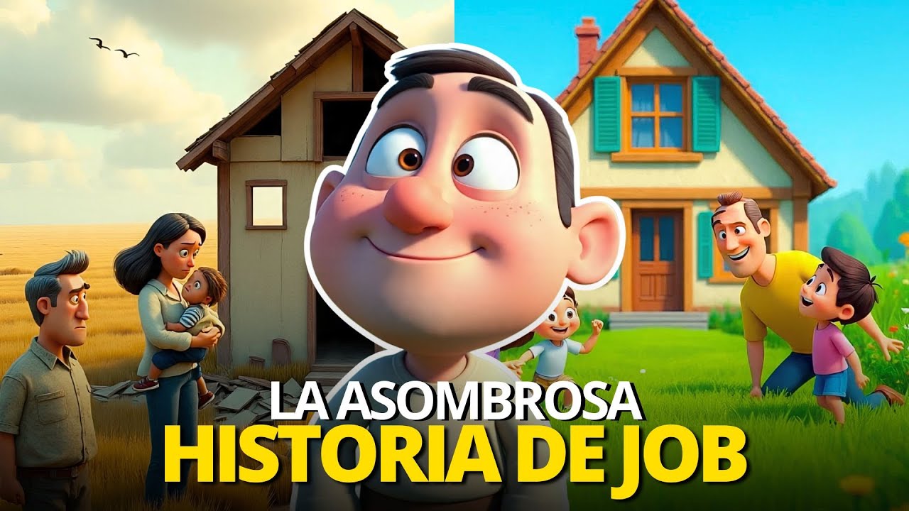 La HISTORIA de JOB contada PARA NIÑOS 😭 | PequeFe