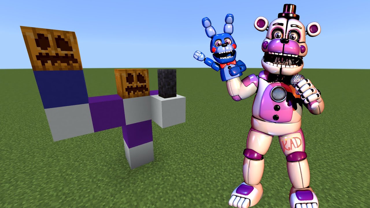 Дополнение FNAF Sister Location для Minecraft PE