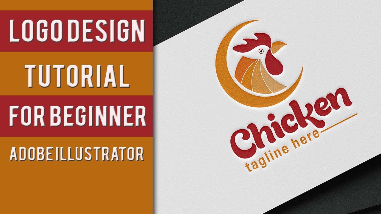 How to create the perfect chicken Rooter logo that represents your business perfectly||Rasheed RGD