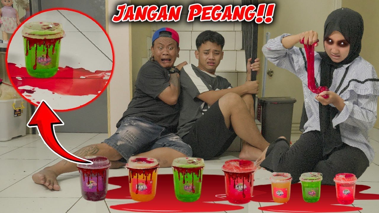 ADA SLIME GANTA BERNODA DARAH DI RUMAH KU