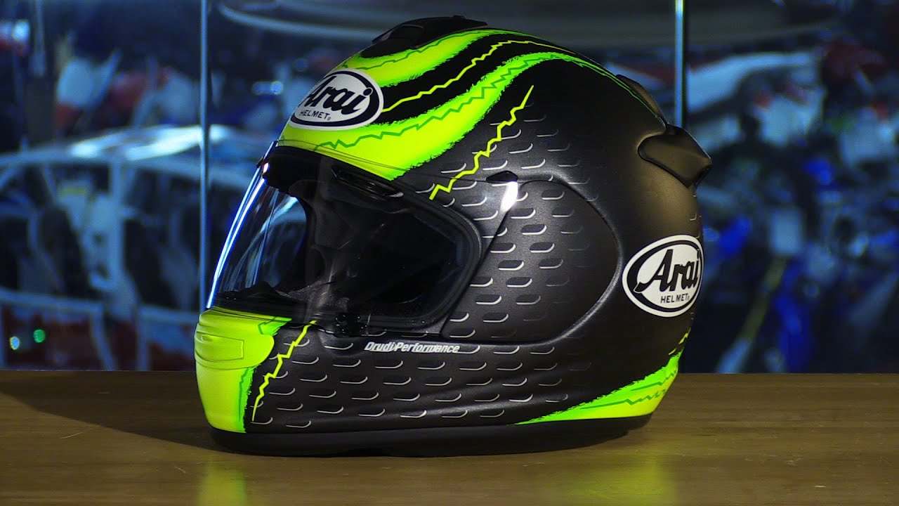 Arai Vector-2 Crutchlow Full Face Motorcycle Helmet Review