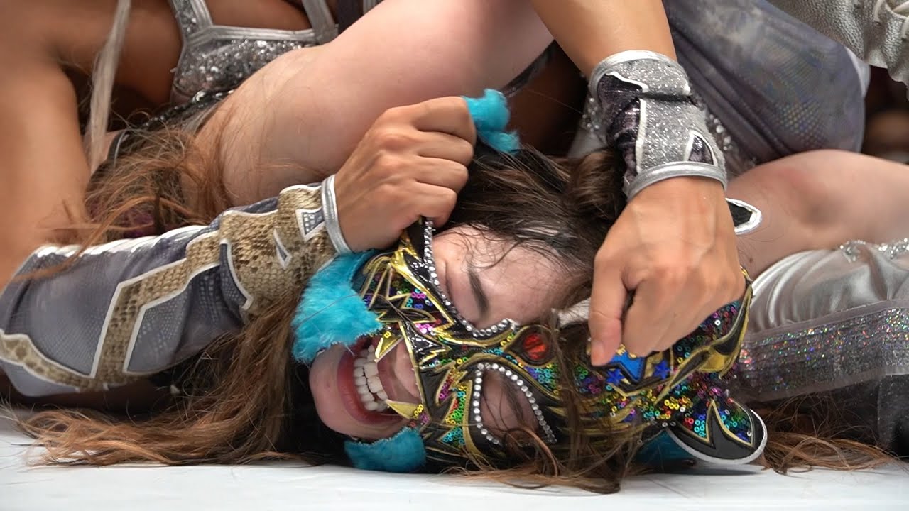 【スターダム】ジュリアがスターライト・キッドのマスクを剝ぐ大暴挙！雁之助クラッチで勝利！『足りなかったの、このゾクゾクする気持ち。』5★STAR GP--8.27後楽園ホール大会-【STARDOM】