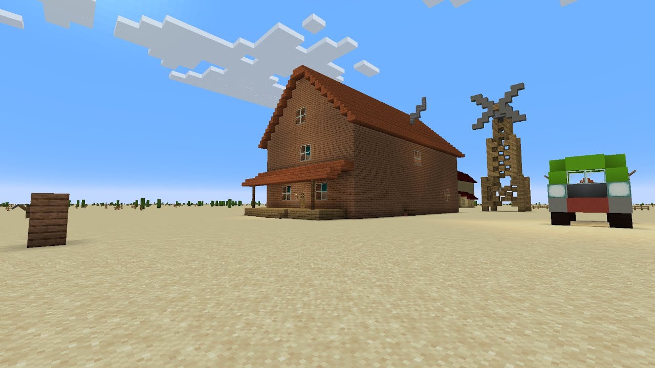 Courage the Cowardly Dog House - Minecraft Build