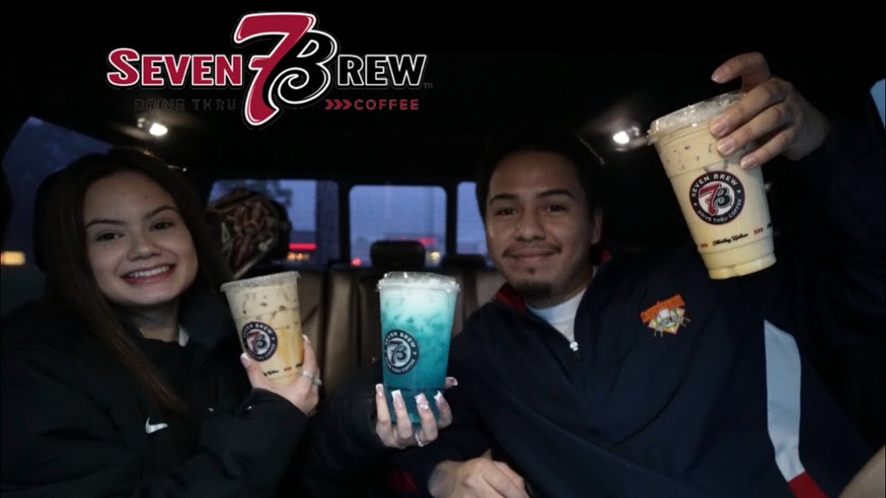 TRYING VIRAL TIKTOK 7 BREW COFFEE DRINKS FOR THE FIRST TIME!!