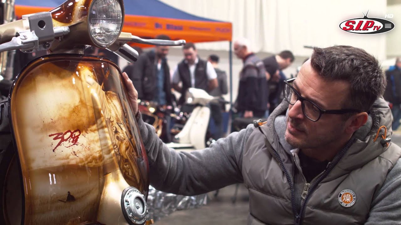 Vespa & Lambretta Scooter Customshow Ried 2014