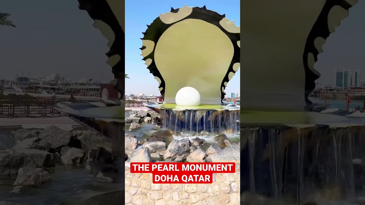 THE PEARL MONUMENT // TOURIST ATTRACTION // DOHA // QATAR @TheAfricanAdventurerDiaries
