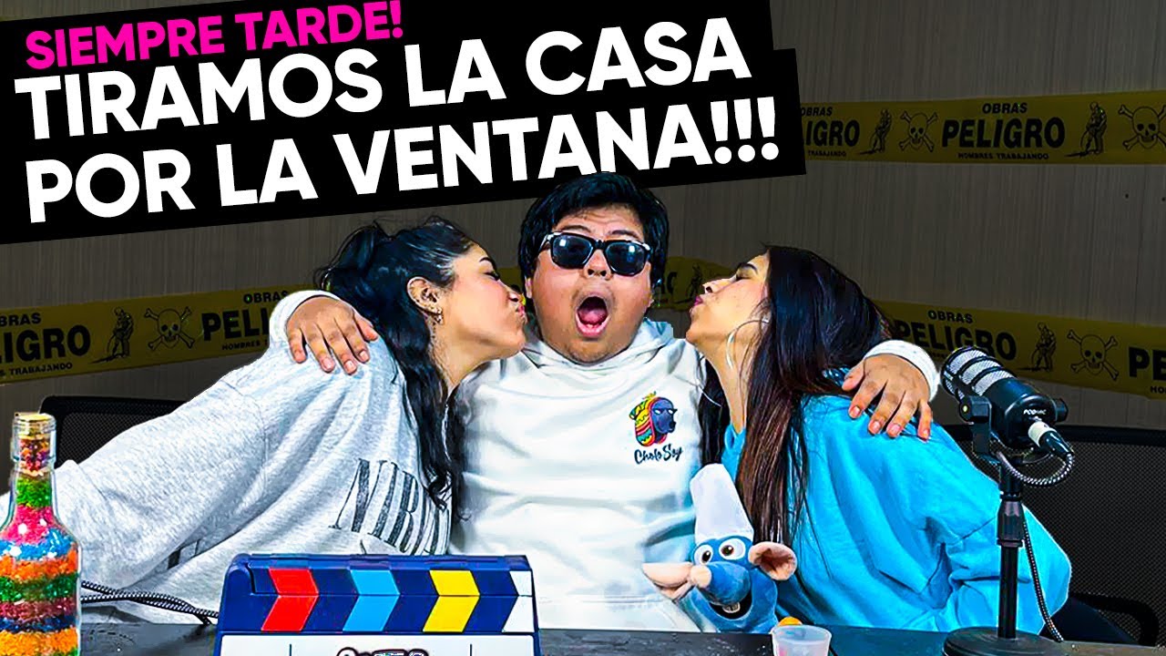 LOS NI&Ntilde;OS DESTRUYERON EL SET I #SIEMPRETARDE