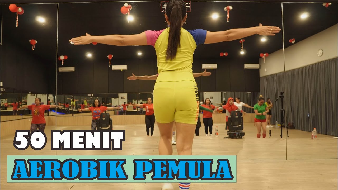 SENAM AEROBIK KEKINIAN 50 MENIT 🔥 Gerakan Mudah & Asik untuk Pemula | Fesya Sahara