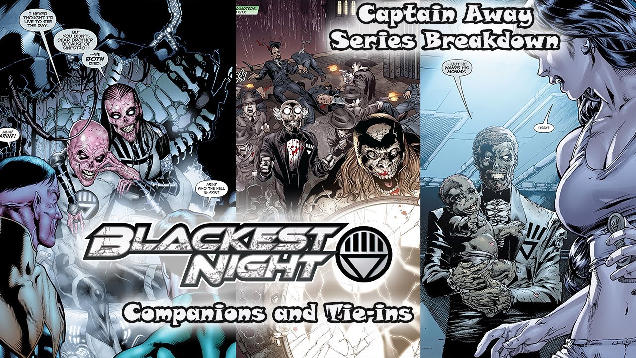 Blackest Night All Tie-in Collections SERIES BREAKDOWN
