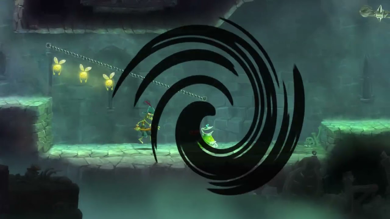 Rayman Legends Creepy Castle 14 lums