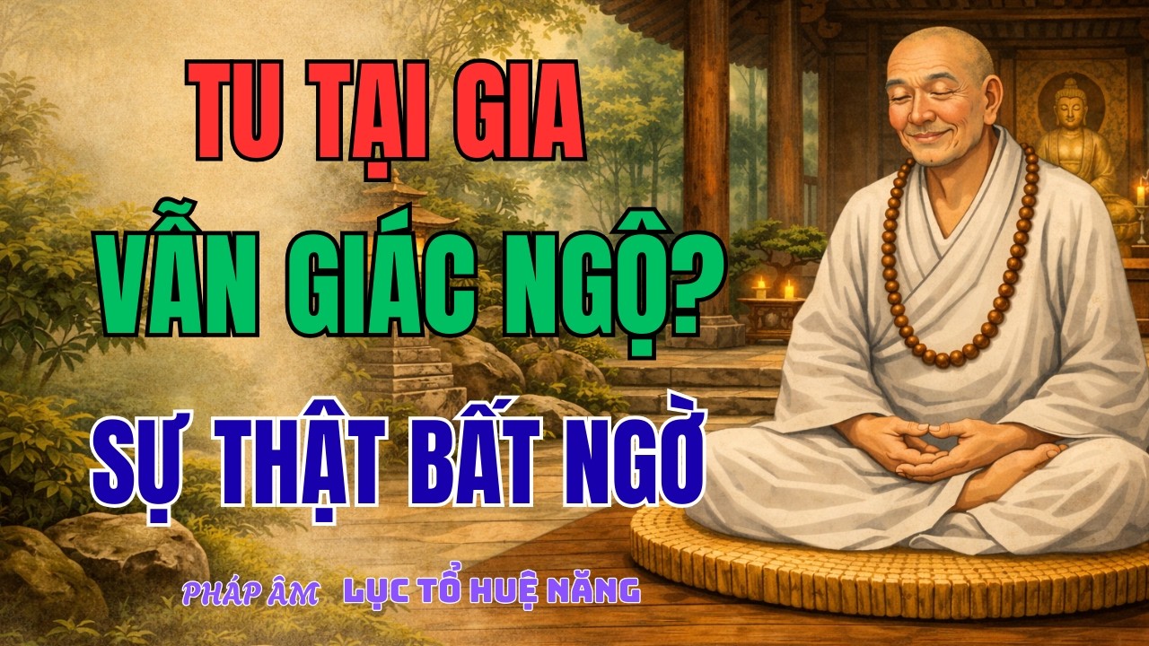 Tu Tại Gia Theo Thiền Tông – Không Cạo Đầu Vẫn Có Thể Ngộ | Lục Tổ Huệ Năng Giảng Rõ