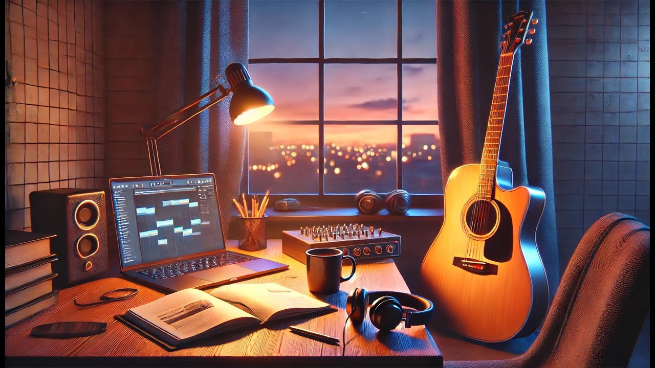 🎧Lo-Fi Guitar Instrumental for Chill Vibes, Focus & Study – Dreamy Guitar Sounds🎸