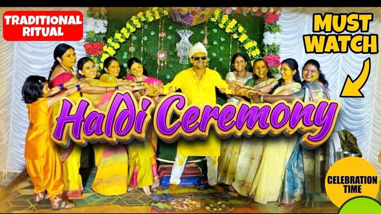 😁Night Haldi Ceremony_PART-2_Day-1