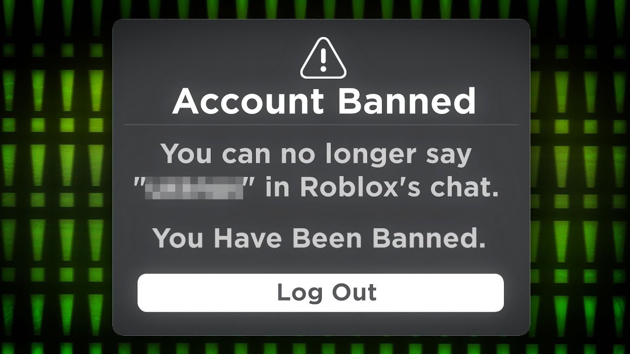 Если вы скажете это в Roblox, вас мгновенно забанят...