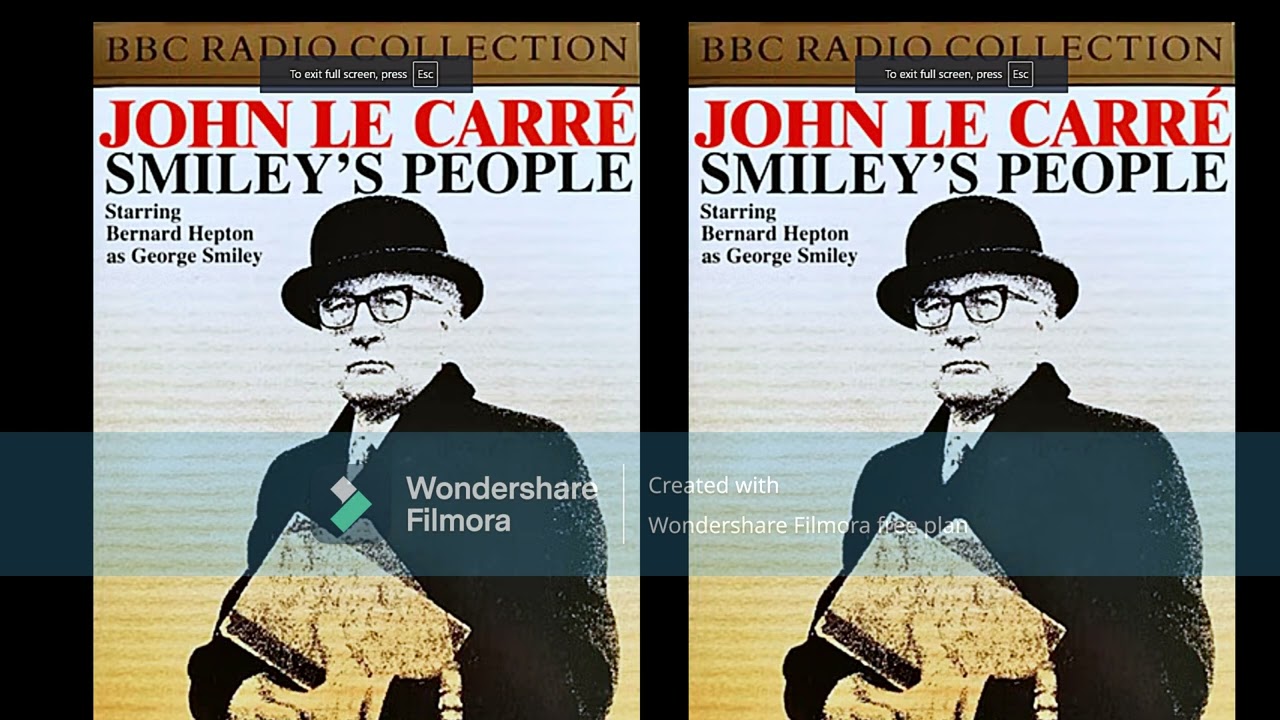 Bernard Hepton. Smileys People.  Rare Cassette Audio Drama