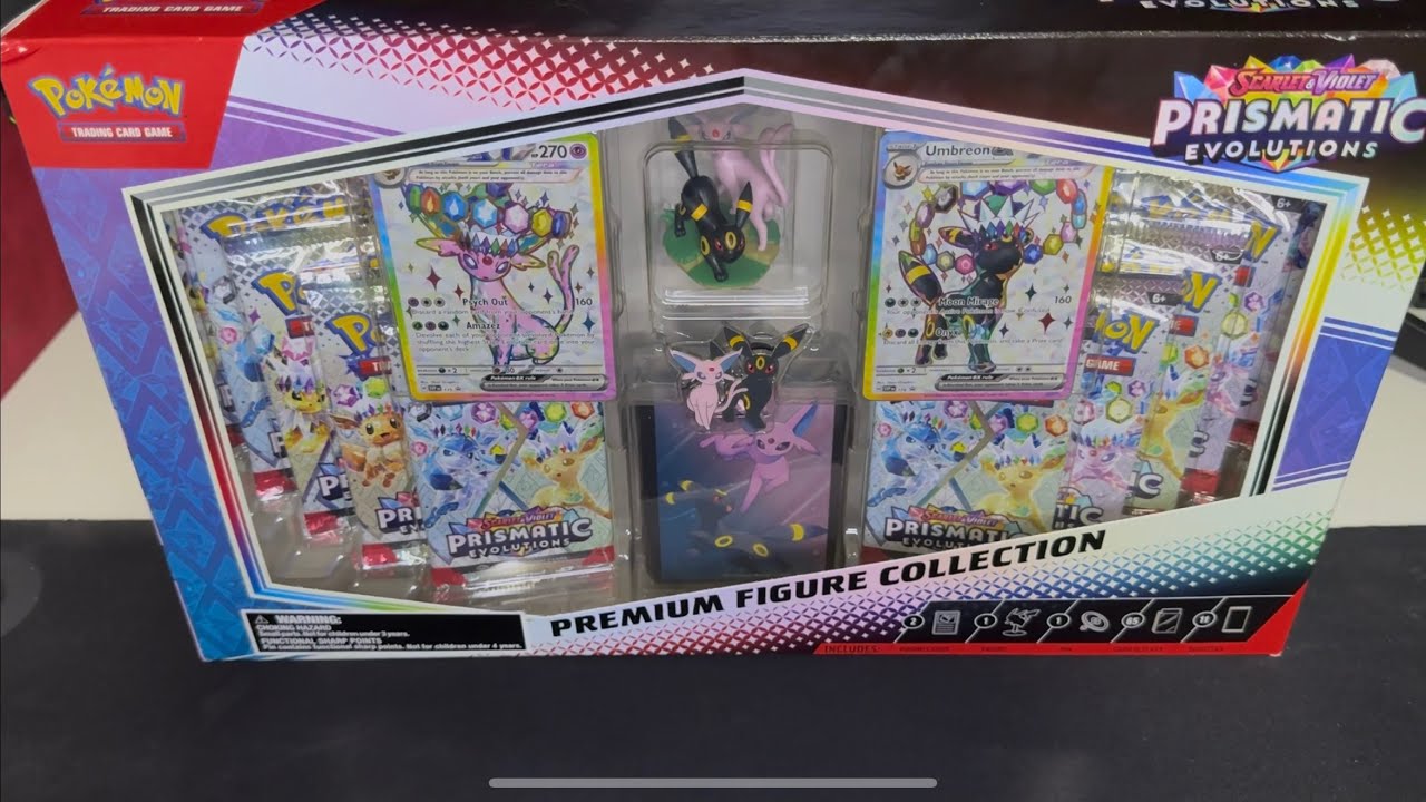 EXCLUSIVO! Abri a PREMIUM FIGURE COLLECTION de EVOLUÇÕES PRISMÁTICAS