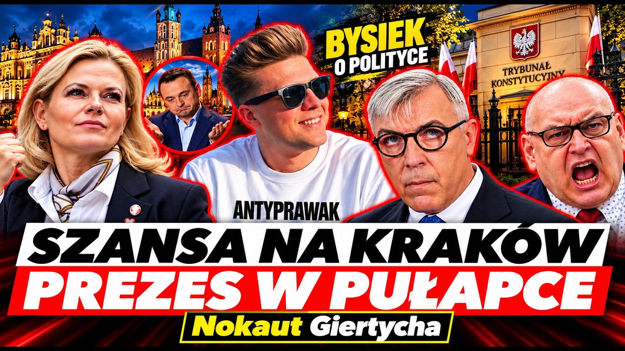 WYBORY W KRAKOWIE! Piątkowska ma szansę | Giertych w natarciu | Sprytny plan na Trybunał